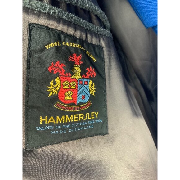 Hammersley men’s coat /Crombie/ outdoor cashmere wool blend made in England - Picture 7 of 16